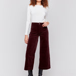 Corduroy Front Patch Pocket, Flare Leg Pant - Sugar River Shoppe