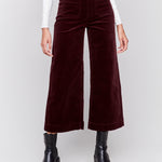 Corduroy Front Patch Pocket, Flare Leg Pant - Sugar River Shoppe