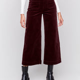 Corduroy Front Patch Pocket, Flare Leg Pant - Sugar River Shoppe