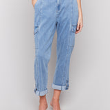 Stretch Tencel Cargo Pants - Sugar River Shoppe