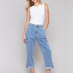 Stretch Tencel Cargo Pants - Sugar River Shoppe