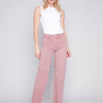 Wide Leg Pant - Woodrose - Sugar River Shoppe
