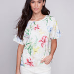 Linen Dolman Sleeve Top - Sugar River Shoppe