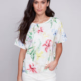 Linen Dolman Sleeve Top - Sugar River Shoppe