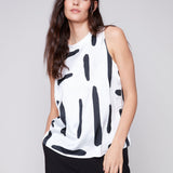Sleeveless Satin Top - Sugar River Shoppe