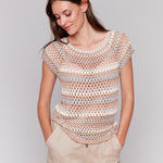 Crochet Cap Sleeve Top - Sugar River Shoppe