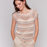 Crochet Cap Sleeve Top - Sugar River Shoppe