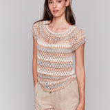 Crochet Cap Sleeve Top - Sugar River Shoppe