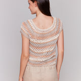 Crochet Cap Sleeve Top - Sugar River Shoppe