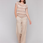 Crochet Cap Sleeve Top - Sugar River Shoppe