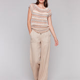 Crochet Cap Sleeve Top - Sugar River Shoppe