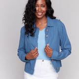 Linen Blend Jacket - Sugar River Shoppe