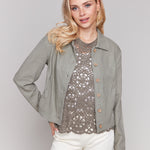 Linen Blend Jacket - Sugar River Shoppe
