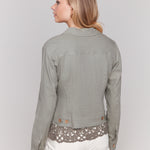 Linen Blend Jacket - Sugar River Shoppe