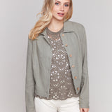 Linen Blend Jacket - Sugar River Shoppe