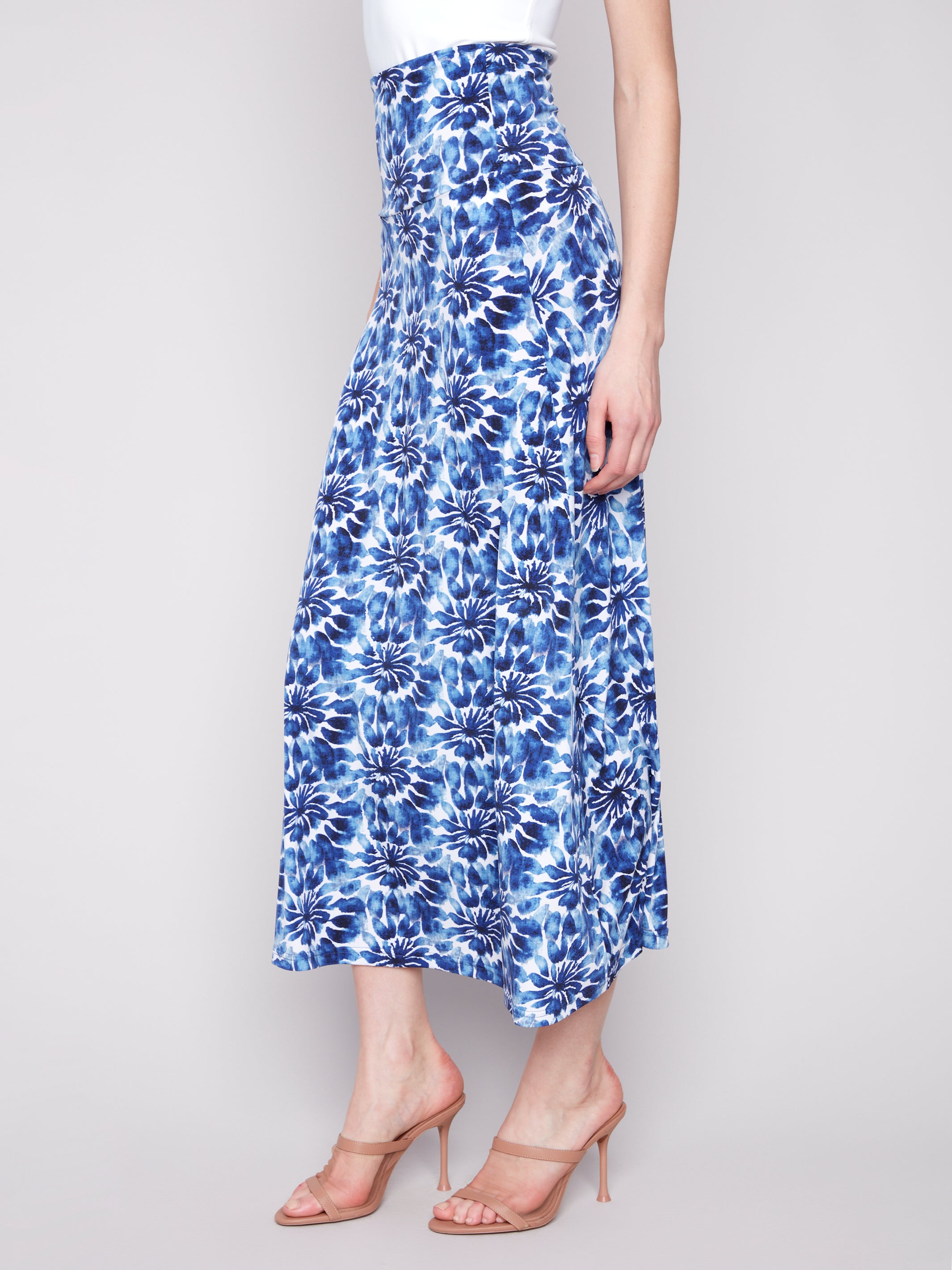 Printed Convertible Skirt/Dress with Removable Straps - Sugar River Shoppe