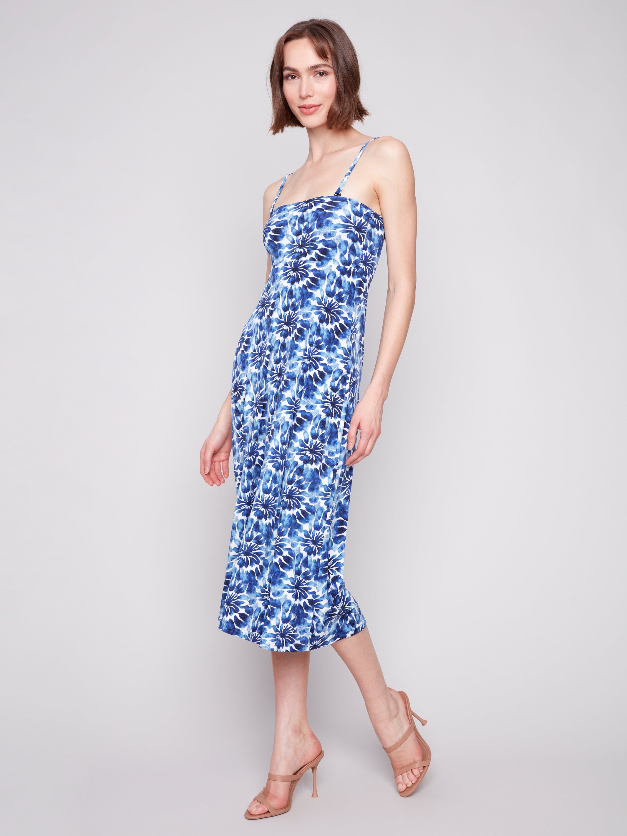 Printed Convertible Skirt/Dress with Removable Straps - Sugar River Shoppe