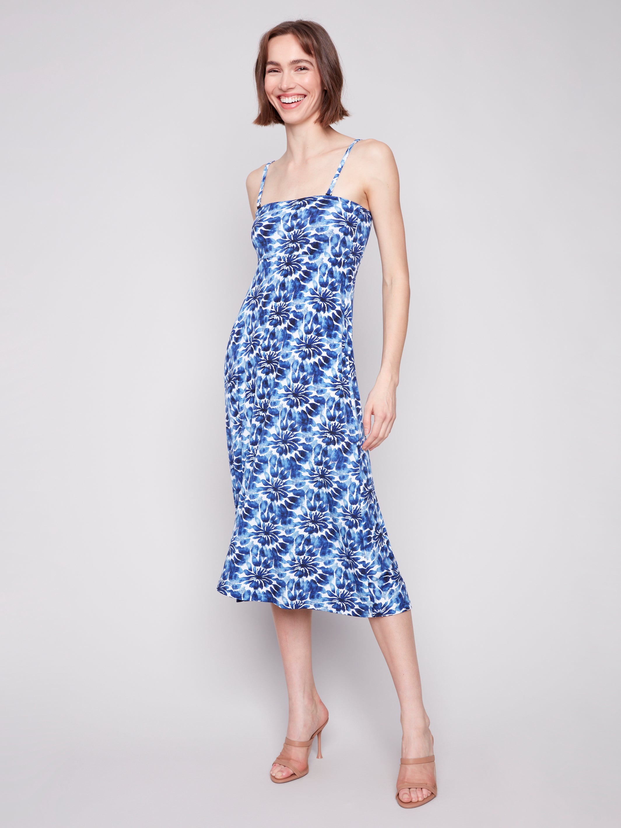 Printed Convertible Skirt/Dress with Removable Straps - Sugar River Shoppe