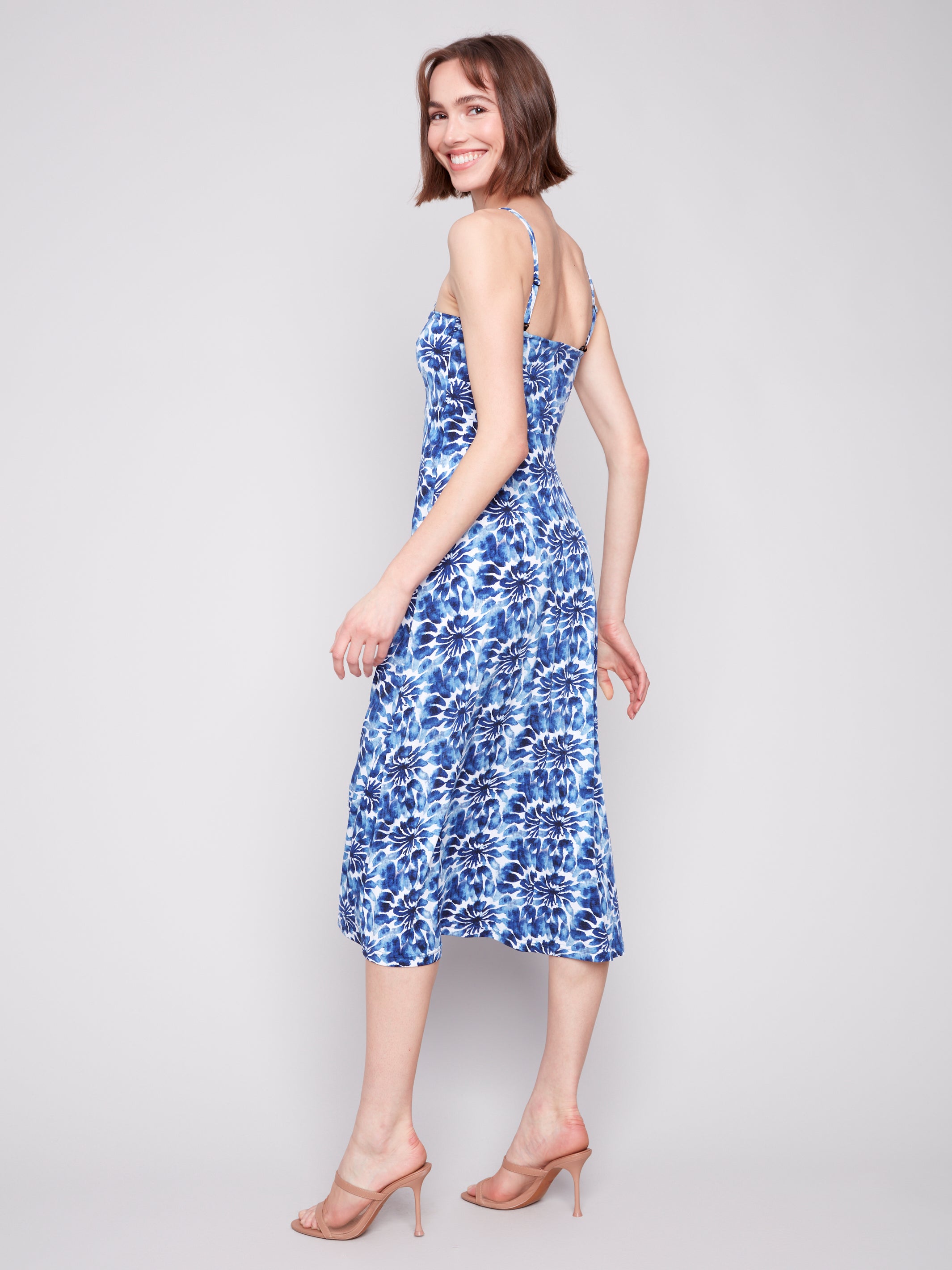 Printed Convertible Skirt/Dress with Removable Straps - Sugar River Shoppe