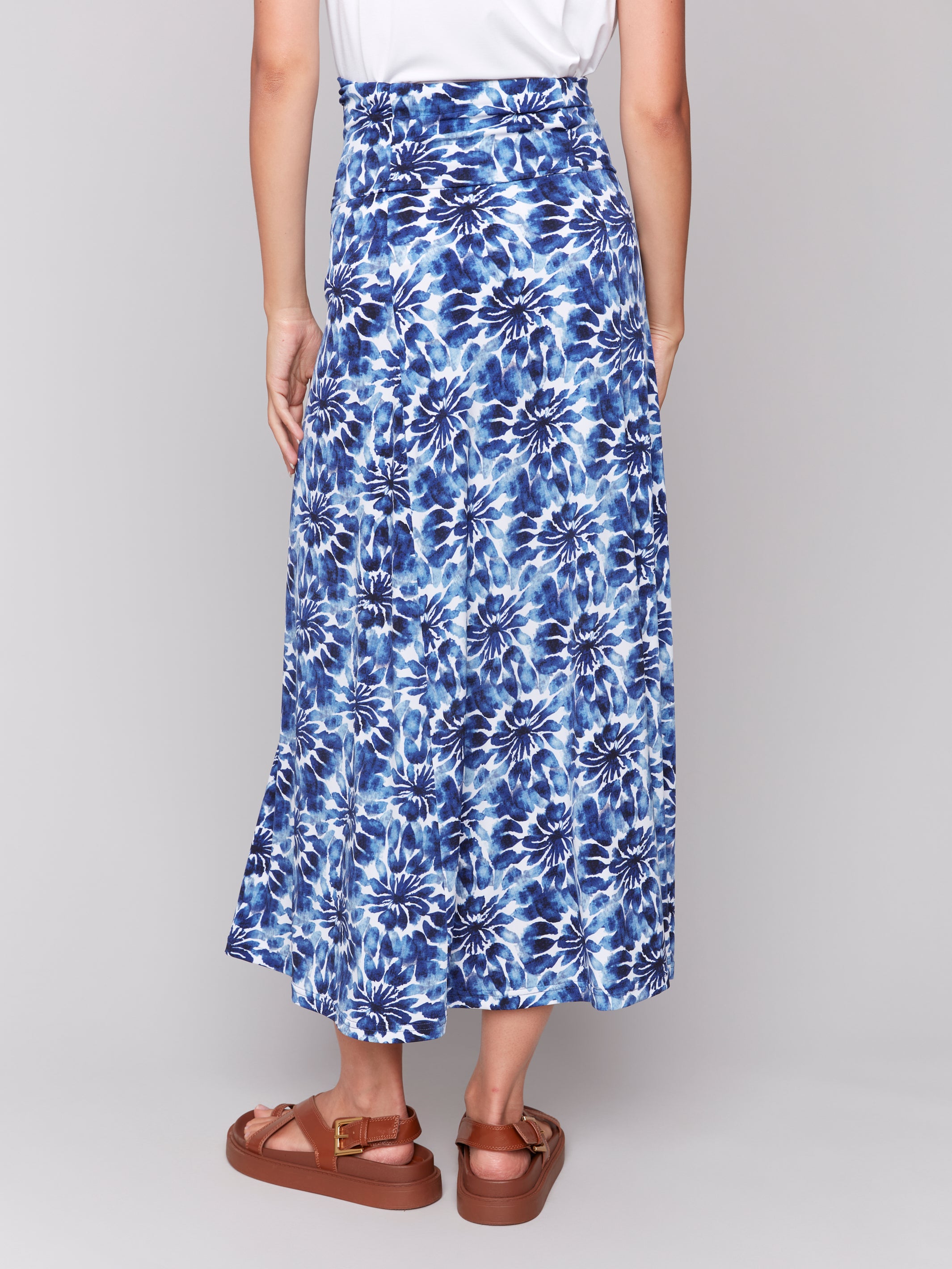 Printed Convertible Skirt/Dress with Removable Straps - Sugar River Shoppe