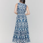 Printed Sleeveless Cotton Maxi Dress - Sugar River Shoppe