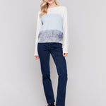 Raglan Sleeve Crew Neck Sweater - Sugar River Shoppe