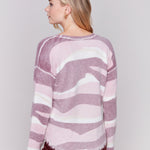 Reversible Plushy Crew Neck Sweater - Sugar River Shoppe