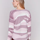 Reversible Plushy Crew Neck Sweater - Sugar River Shoppe