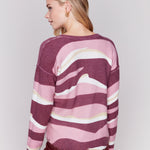 Reversible Plushy Crew Neck Sweater - Sugar River Shoppe