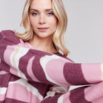 Reversible Plushy Crew Neck Sweater - Sugar River Shoppe