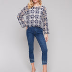 Cotton Blend Crochet Top - Sugar River Shoppe