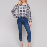 Cotton Blend Crochet Top - Sugar River Shoppe