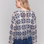 Cotton Blend Crochet Top - Sugar River Shoppe