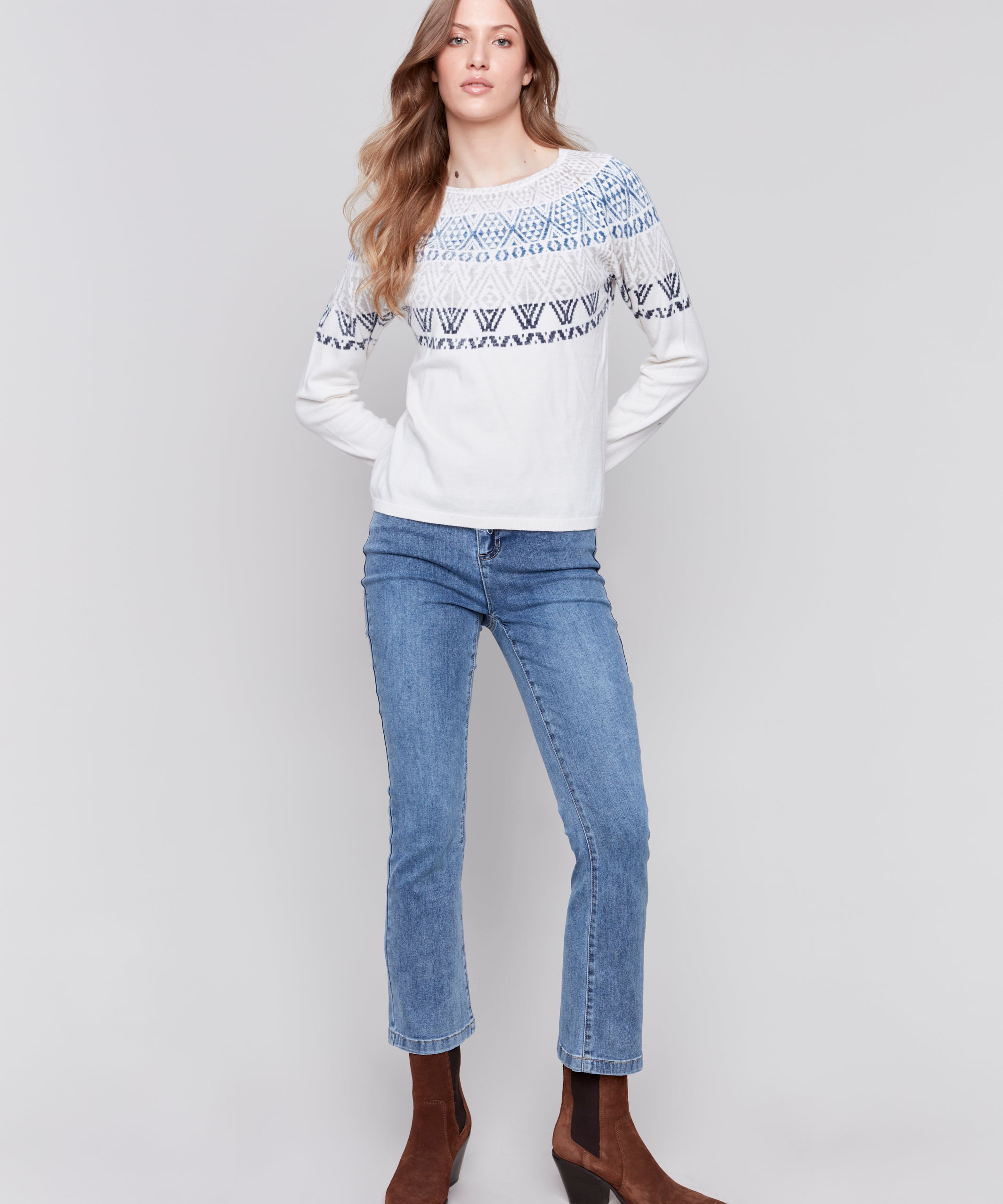 Ski Sweater with Raglan Sleeve - Sugar River Shoppe
