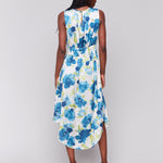 Sleeveless Printed Flowy Dress - Sugar River Shoppe