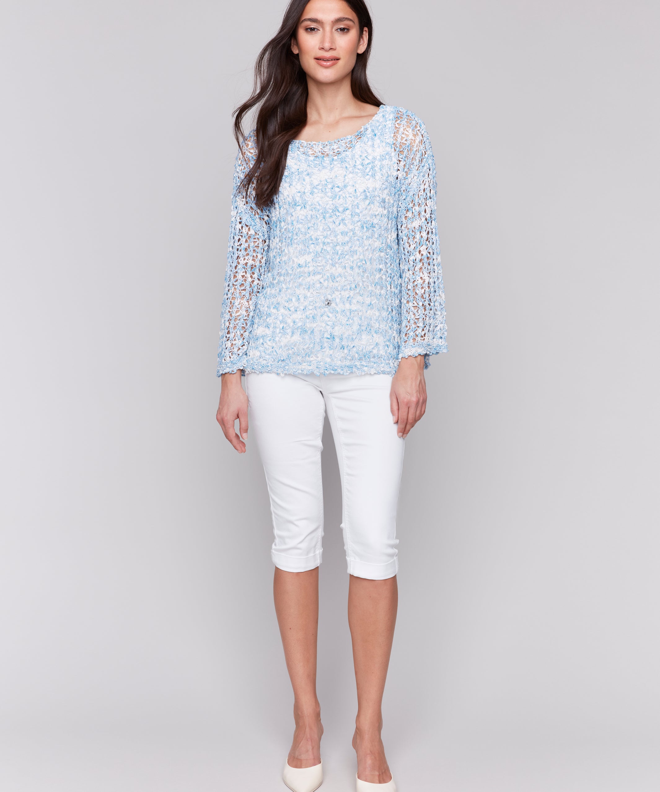 Tape Yarn Sweater - Sugar River Shoppe