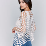 Textured Crochet Heart Top - Sugar River Shoppe