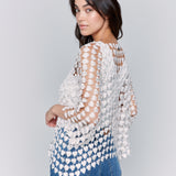 Textured Crochet Heart Top - Sugar River Shoppe