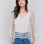 Textured Crochet Heart Top - Sugar River Shoppe