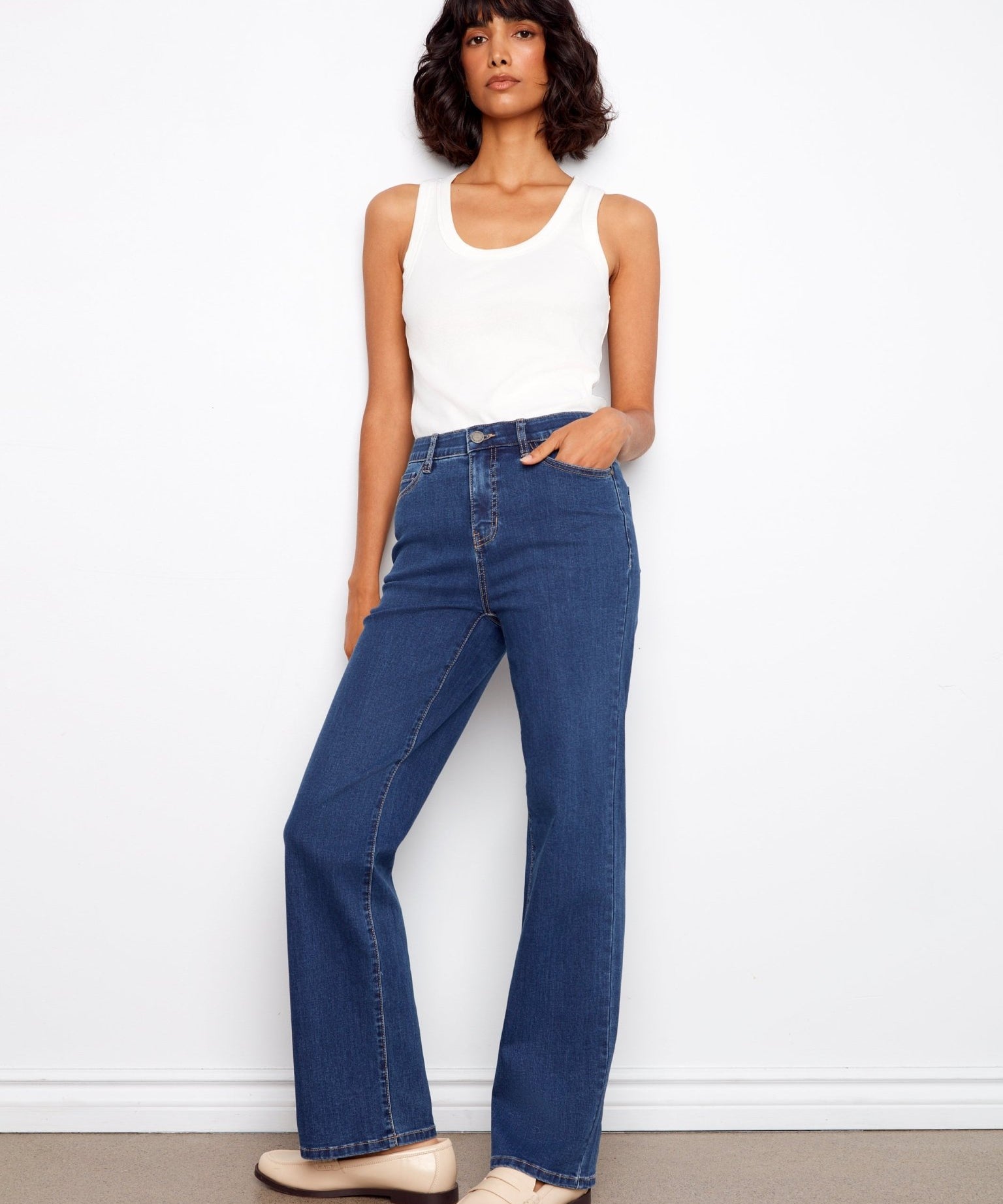 Charlotte Straight Leg Jeans - Charlie B - 690178639074 - Sugar River Shoppe - 