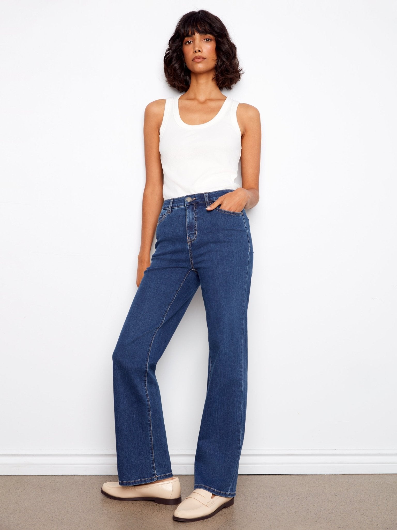 Charlotte Straight Leg Jeans - Charlie B - 690178639074 - Sugar River Shoppe - 