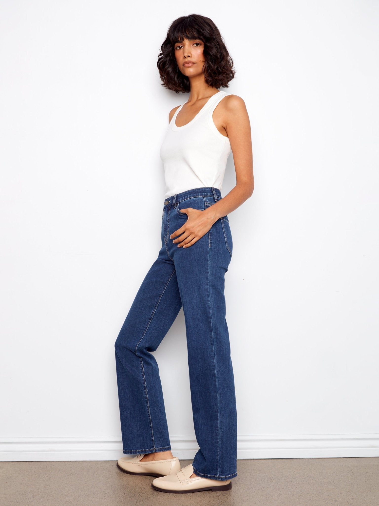 Charlotte Straight Leg Jeans - Charlie B - 690178639104 - Sugar River Shoppe - 