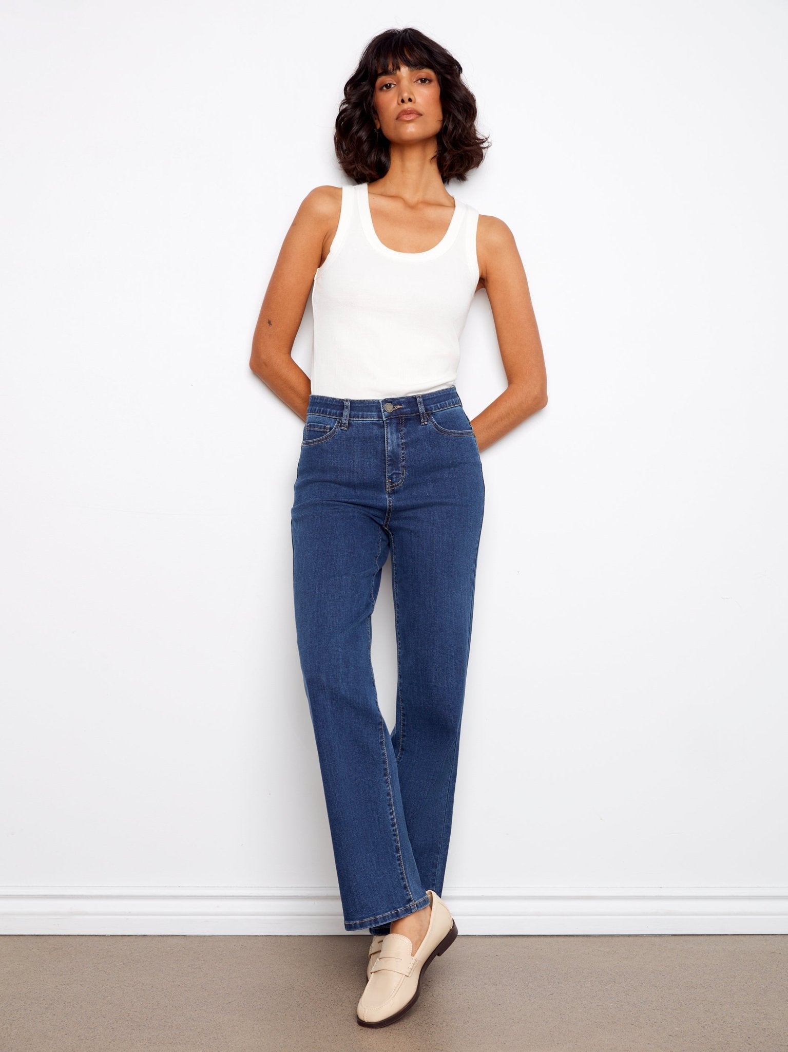 Charlotte Straight Leg Jeans - Charlie B - 690178639104 - Sugar River Shoppe - 
