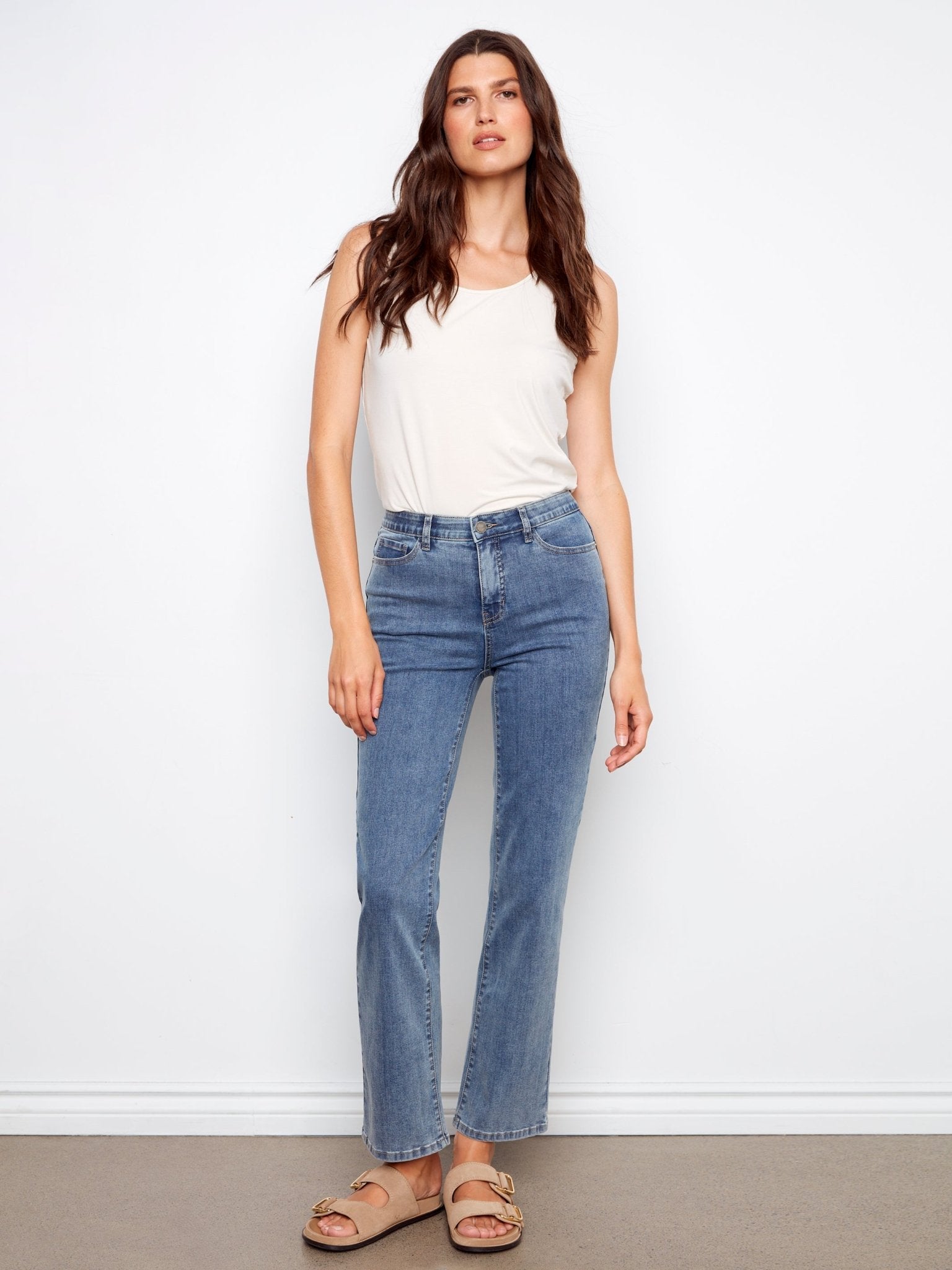 Charlotte Straight Leg Jeans - Charlie B - 690178639104 - Sugar River Shoppe - 