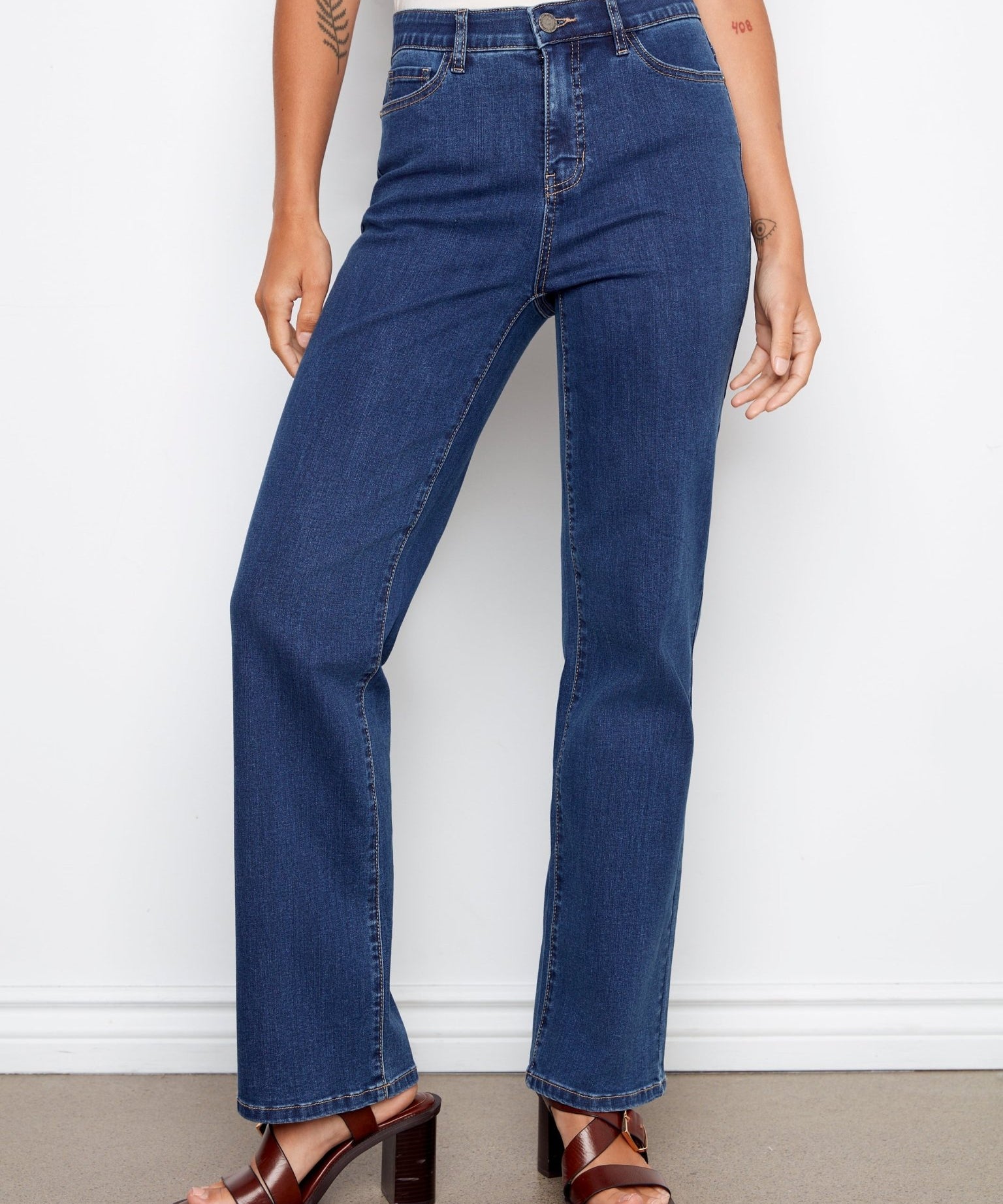 Charlotte Straight Leg Jeans - Charlie B - 690178639104 - Sugar River Shoppe - 