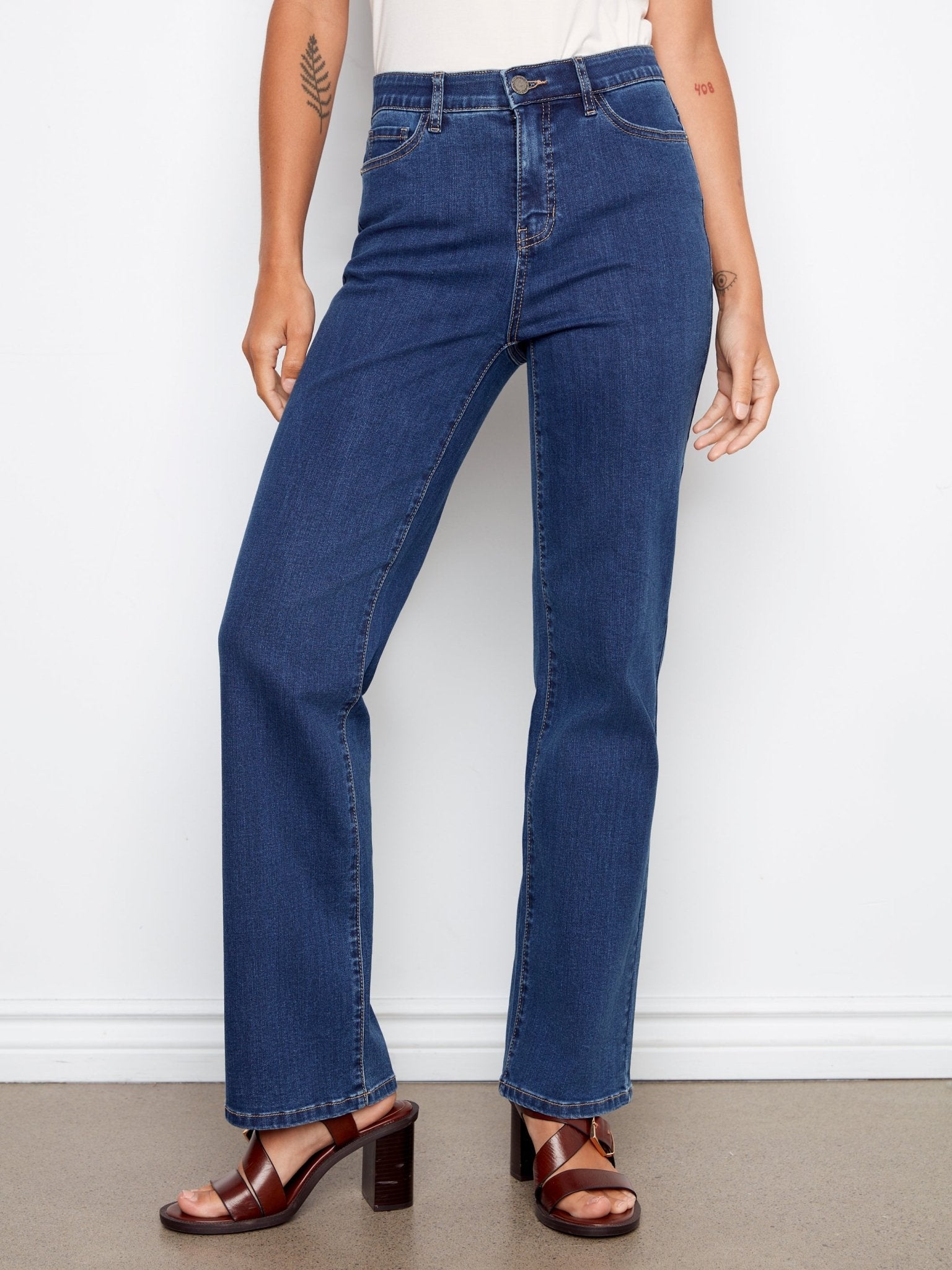 Charlotte Straight Leg Jeans - Charlie B - 690178639104 - Sugar River Shoppe - 