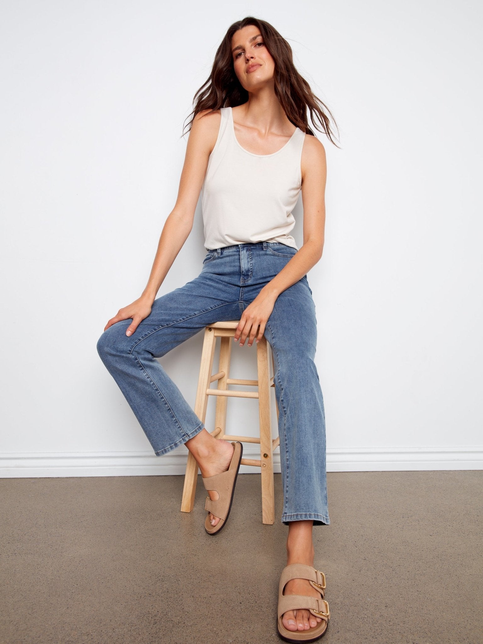 Charlotte Straight Leg Jeans - Charlie B - 690178639104 - Sugar River Shoppe - 