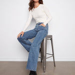 Chloe Wide Leg Jeans - Charlie B -  - Sugar River Shoppe - 