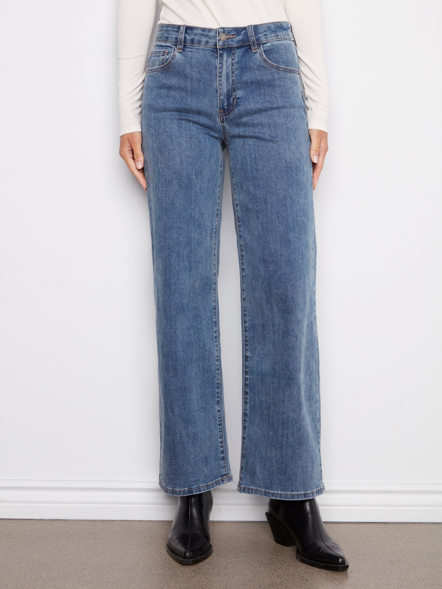 Chloe Wide Leg Jeans - Charlie B -  - Sugar River Shoppe - 