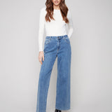 Chloe Wide Leg Jeans - Charlie B -  - Sugar River Shoppe - 